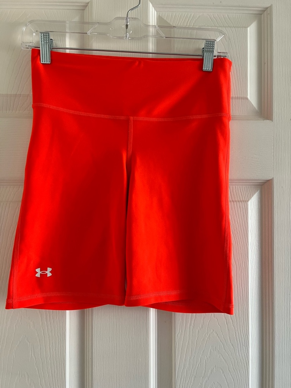 Under Armour Women's Bright orange Performance Bike Shorts